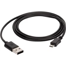 Micro USB Data/Sync/Charge Cable 3 Feet Black