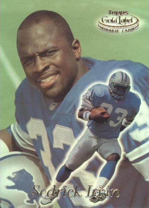1999 Topps Gold Label Sedrick Irvin #32 - 1 of 2