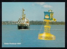 Privat-Ganzsache Kieler Postboje 1984