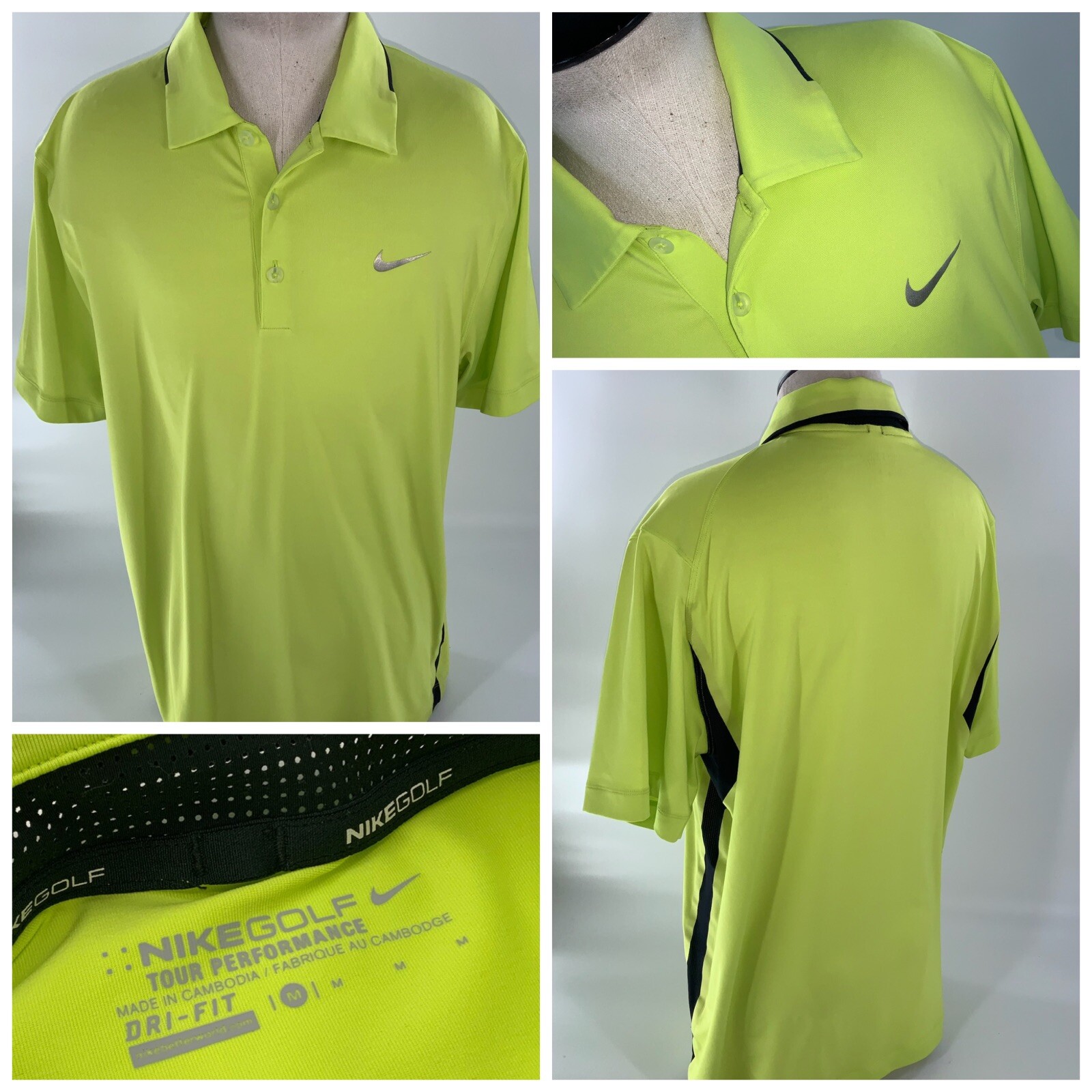 Nike Golf Tour Performance Polo Shirt M 
