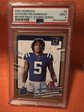 2023 Panini Donruss - RR Portrait Studio #2 Anthony Richardson Mint /100 Bronze