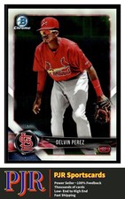 2018 Bowman Chrome #BCP138 Delvin Perez St. Louis Cardinals  BUY 4 - 35% OFF