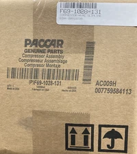 ~ NEW GENUINE PACCAR OEM ~ HVAC SLIMLINE COMPRESSOR ~ F69-1028-131
