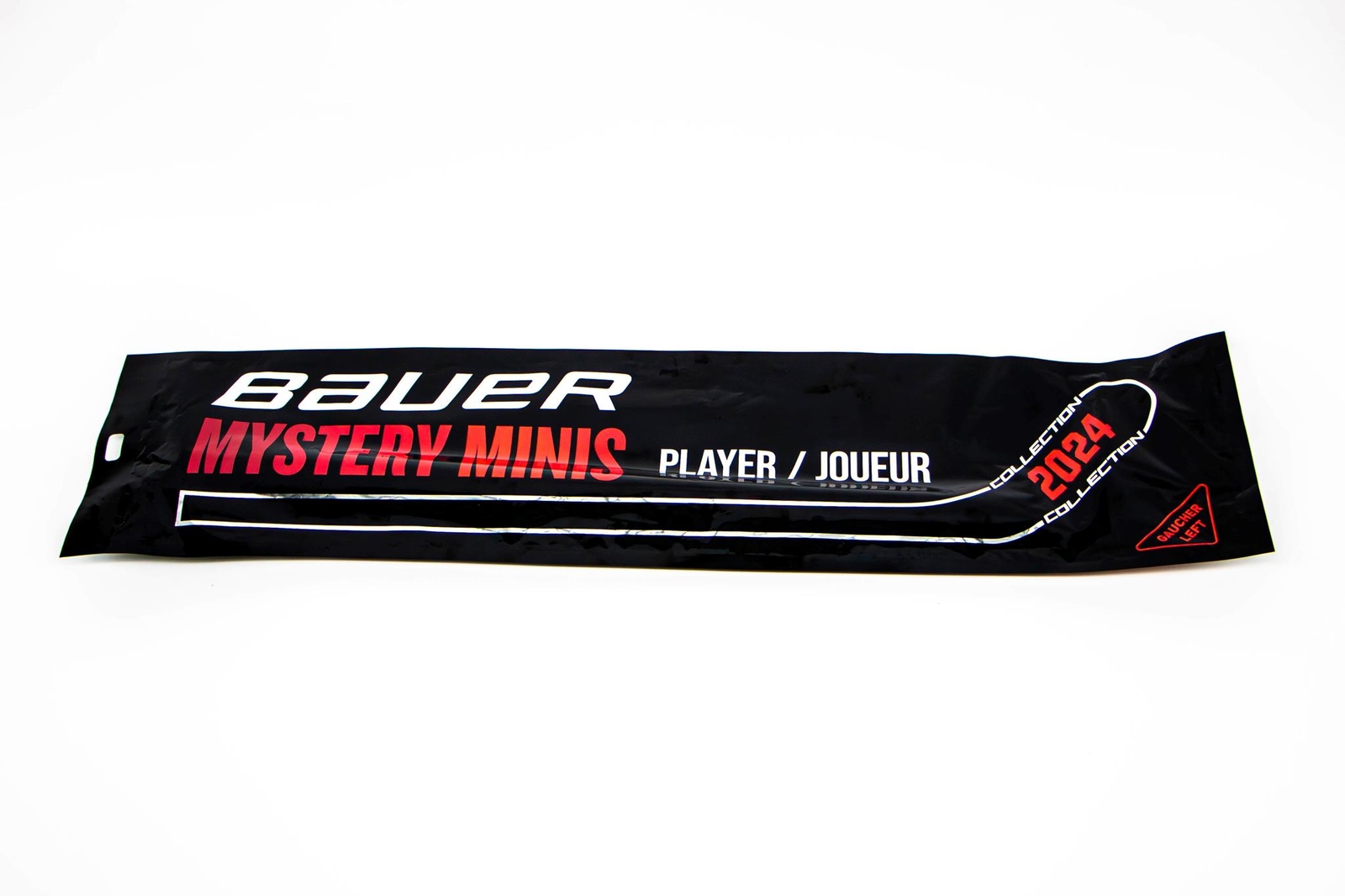 Хоккейная клюшка Bauer Mystery Minis серии 2024: Для левшей - 1 НОВАЯ СЛУЧАЙНАЯ клюшка