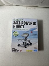 Salt Powered Robot Green Science 4M Labs New Sealed