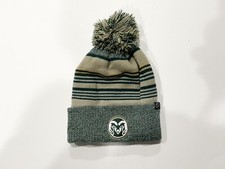 Colorado State Rams Pom Hat Cap Zephyr College NWT Colorado Collection