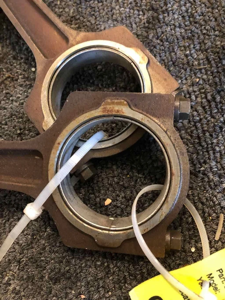 Lincoln LS 2006 3,9 L juego de 2 anillos de pistón de motor con conjunto de varilla de conexión OEM Foto 2 de 4