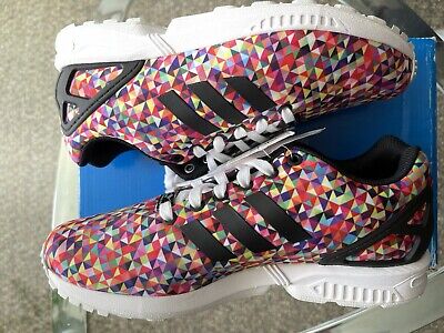 Mindst Akademi dramatisk Adidas Originals ZX Flux Multi-Color Prism M19845 Men&#039;s Size 7 | eBay