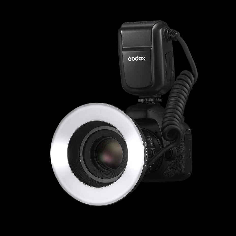 US Godox MF-R76 Macro Ring Flash Close Up Speedlite 5000K For Canon Nikon Sony - Image 4 of 4