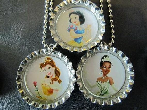 PRINCESA DISNEY / Fiesta de Cumpleaños / 8 Collares / Favores de Fiesta / Suministros de Fiesta Foto 4 de 4