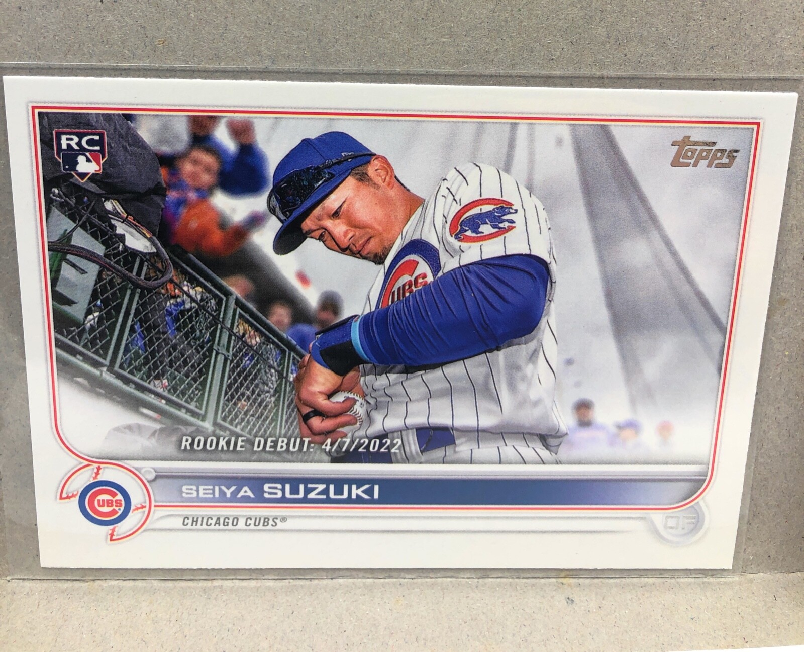 2022 Topps Update Series - Rookie Debut #US259 Seiya Suzuki Rookie RC 