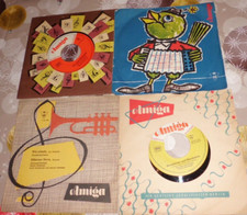 DDR  4 st&uuml;ck  Single Musik  Schlager 50er 60er Jahre + Schallplatte Amiga  Vinyl