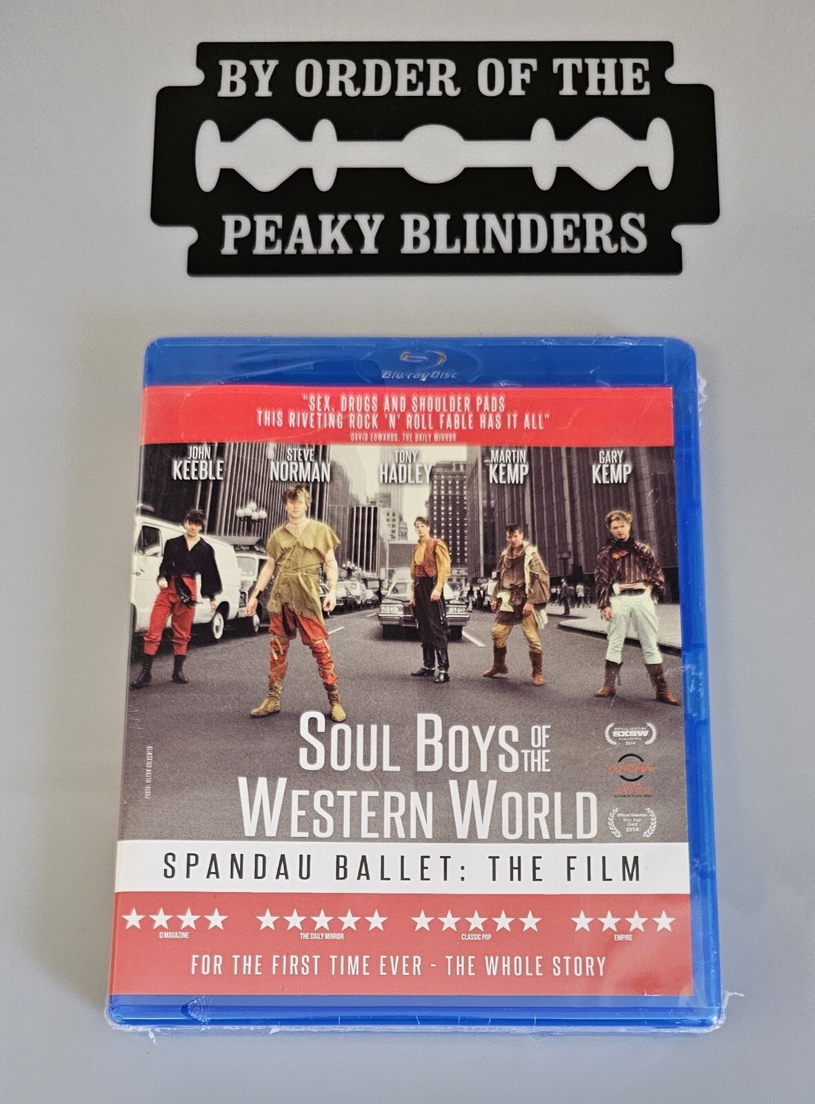 SOUL BOYS OF THE WESTERN WORLD BLU-RAY 💿 SPANDAU BALLET THE FILM