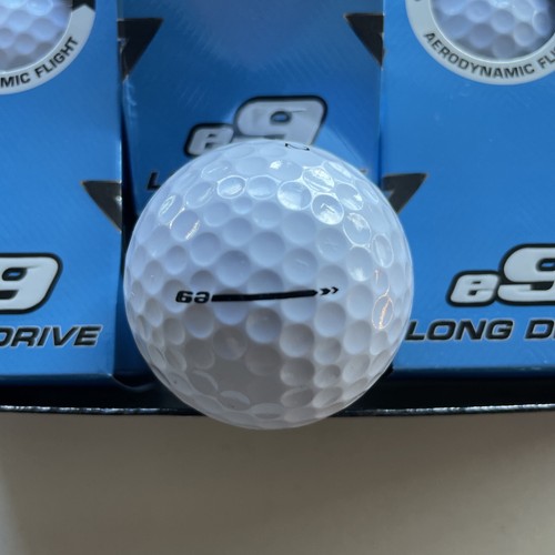 Bridgestone e9 Long Drive Golf Ball ~ 2 Dozen ~ White with Logo - Picture 6 of 7