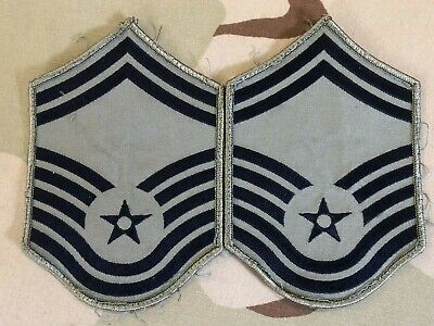 US Air Force Master Sergant Aufnäher Abzeichen ABU Uniform