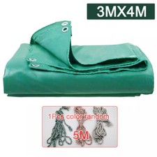 PVC 450gsm Extra Heavy Duty Tarpaulin Waterproof Ground Sheet Cover Lorry Tarp M