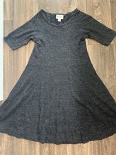 ganni womens dress size M grey Short sleeve
