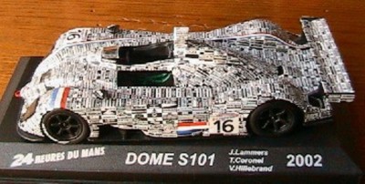 DOME S101 #16 2002 24 Heures Le Mans Lammers Coronel Hillebrand IXO Altaya 1:43