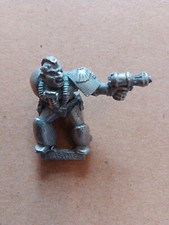 Space Marine Warhammer 40K Metal Vintage Figure, Rogue Trader