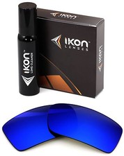 Polarized IKON Iridium Replacement Lenses For Oakley Gascan Deep Blue Mirror