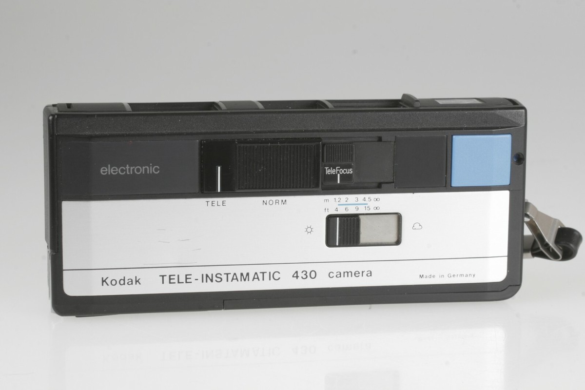 Vintage Cameras Kodak Tele Instamatic 430 Vintage 1980s Eastman