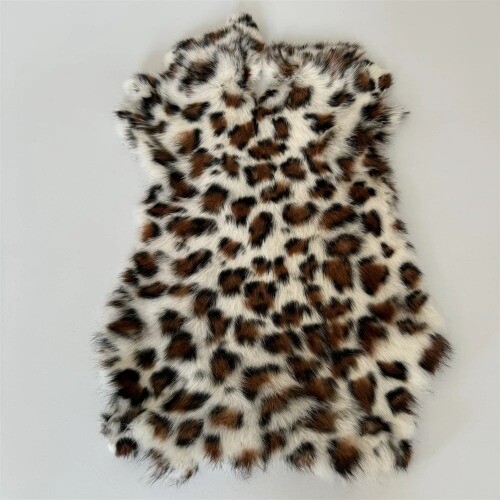 Natural Rabbit Fur DIY Apparel Sewing Fabric Fluffy Rabbit Fur Home Accessories - Bild 8 von 37