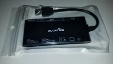 Rocketek USB 3.0 Memory Card Reader/Writer for CF Card, xD SD RT-CR7 