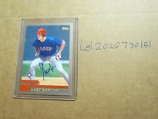 2000 Topps Gabe Kapler signed Baseball Card 