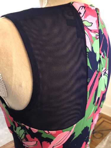 Taylor Women's Printed Maxi Dress with Mesh Inset - Size 2, Mother’s Day Dress - Picture 8 of 9