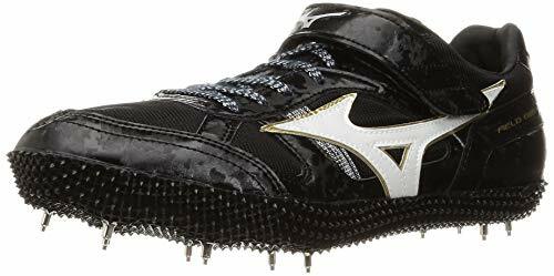 Mizuno High Jump Spike FIELD GEO HJ-C U1GA2042 Black / White / Gold 28cm US10 - Picture 1 of 6