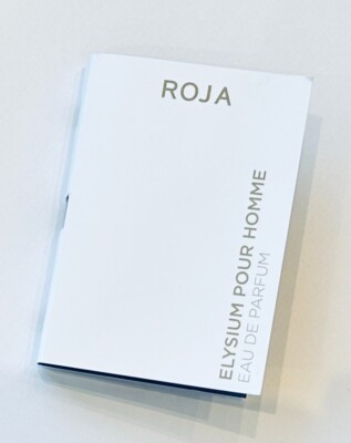 Authentic ROJA Elysium pour Homme EDP Eau de Parfum Sample 2ml SPRAY