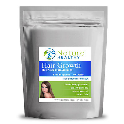 Hair Care Pills 60 Hair Vitamins Minerals Rich Nutrient For