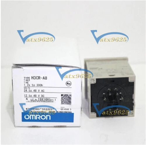 OMRON Timer H3CR-A8 24-48VAC 12-48VDC New
