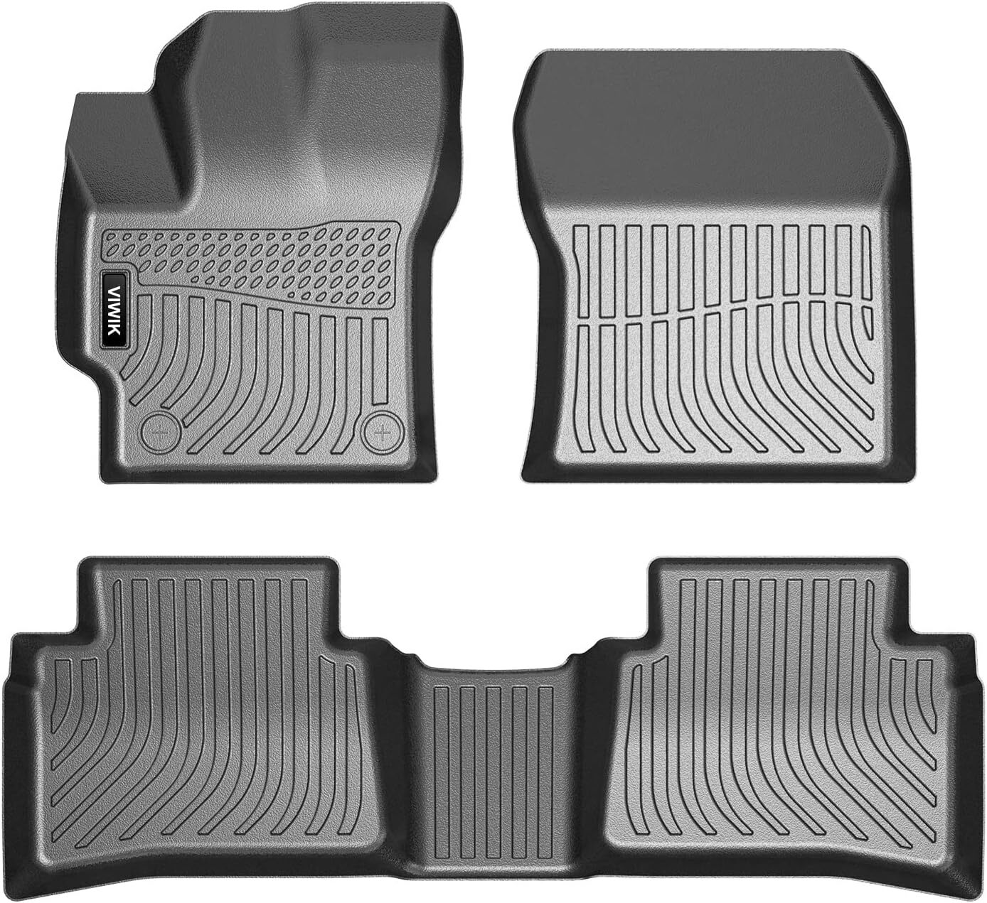 TPE All-Weather Floor Mats for Toyota Corolla 2014-2019 Custom Fit Liners