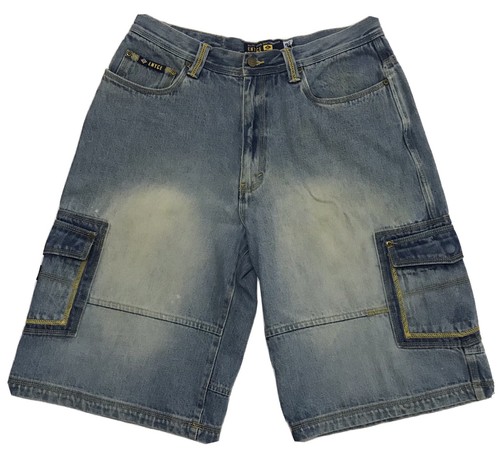 ENYCE Mens Size 34 Blue Denim Shorts 