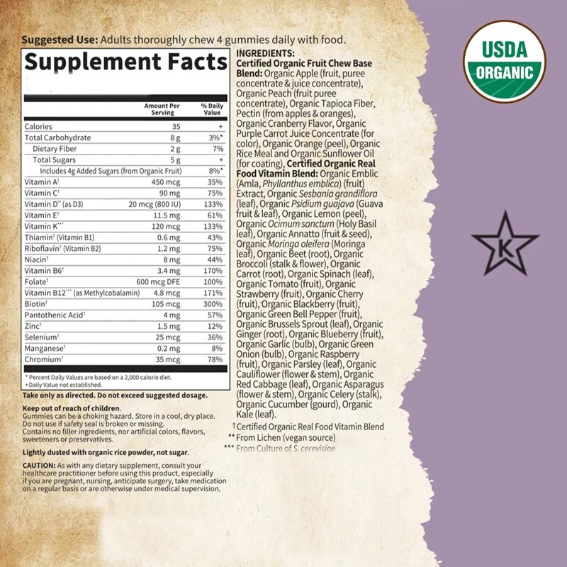 Vitamin Folate Prenatal Multi 60 Capsules - Image 4 of 4