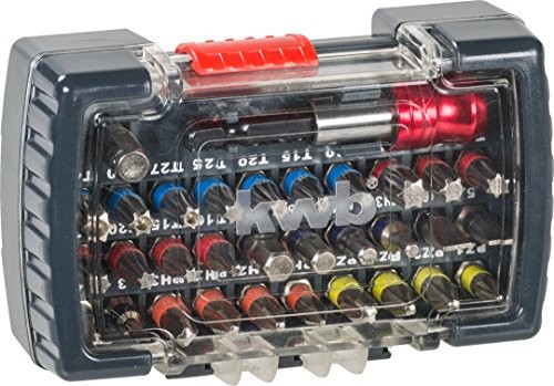 Set Supporto kwb 118470 32 Pezzi | Specifiche ISO 1173 Codolo 1/4" - 2