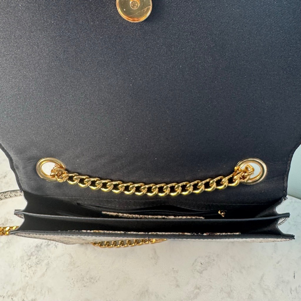 ALDO Greenwald Python Snakeskin Print Crossbody B… - image 6