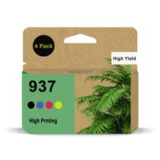 Replacement Ink Cartridge Set for OfficeJet Pro 9120e 9123 9130e 9720 4-Pack,