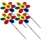 3 Pack Garden Dekoration Bunte Windmühle Gartenpartydekorationen