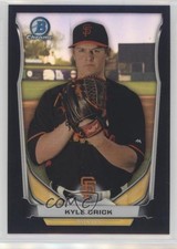 2014 Bowman Draft Top Prospects Chrome Black Refractor 43/75 Kyle Crick 0f6