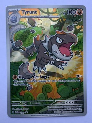 Pokemon TCG - Mega Evolutions Black Star Promo -  TYRUNT - MEP 70
