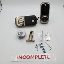 Yale Satin Nickel Assure Lock with Wi-Fi Touchscreen, Smart Entry Lock *READ*