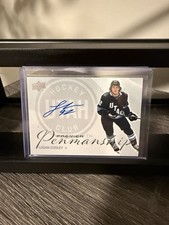 Premier Penmanship Autographed Logan Cooley Utah Mammoth