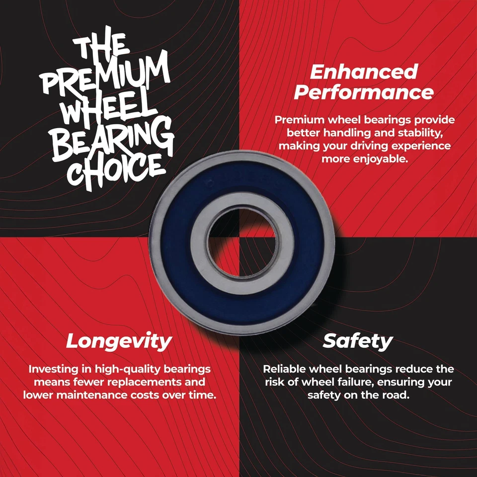 New All Balls Wheel Bearing Kit 25-1759 for Yamaha XV535 Virago (SA) 01 Foto 4 de 4