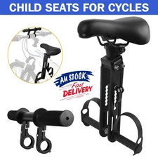 Bike Front Mounted Child Seat Kids Top Tube Bicycle Detachable Child Armrest AUS