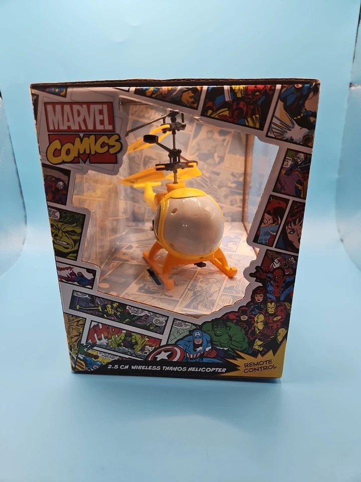 MARVEL COMICS WIRELESS REMOTE CONTROL THANOS HELICOPTER - Image 3 of 4