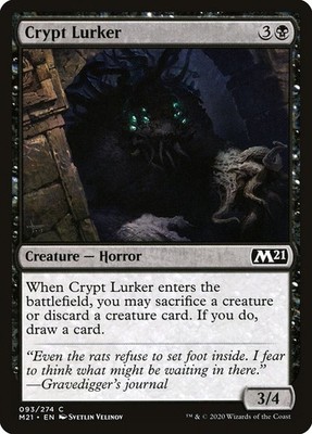 Crypt Lurker | #93 | M21 | MTG | Regular | LP