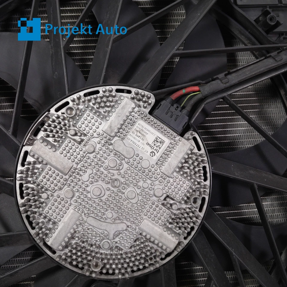 09-21 OEM BMW Conjunto de refrigeración Radiadores Ventilador 850W 650i 550i F10 F13 F06 F12 F07 Foto 4 de 4