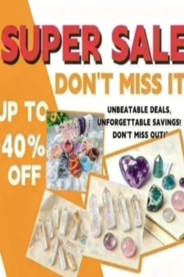 MYTU💜eBay Live: Bid From $2 | Premium Healing Crystals🎁 Free Shipping
